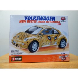 BURAGO 7094, Volkswagen New Beetle Safari Beetlemania 1998 Neuf  BO  1/18 