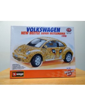 BURAGO 7094, Volkswagen New Beetle Safari Beetlemania 1998 Neuf  BO  1/18 