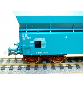 ROCO 47403,  wagon trémie grande capacité à déchargement automatique type Fals SNCB  BO