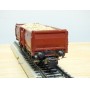 Märklin ancien  4603, 7 wagon tombereau chargé bois DB BO