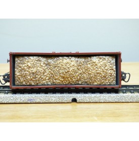 Märklin ancien  4603, 7 wagon tombereau chargé bois DB BO