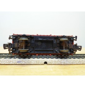Märklin ancien  4603, 7 wagon tombereau chargé bois DB BO
