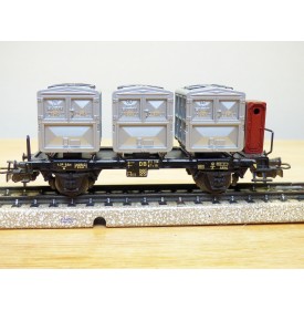 Märklin 48944 wagons plats type Bt 10 conteneurs à bière Königsbacher DB BO