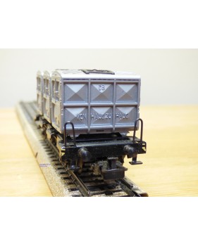 Märklin 48944 wagons plats type Bt 10 conteneurs à bière Königsbacher DB BO
