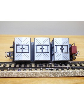 Märklin 48944 wagons plats type Bt 10 conteneurs à bière Königsbacher DB BO