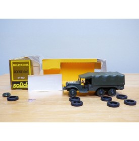 Solido 242,  camion DODGE 6*6 type  T 223 WC63 G507   Neuf   BO  