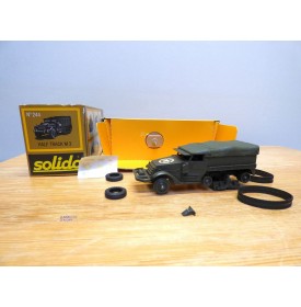 Solido 244,  half track américain type M3 A1    Neuf   BO  