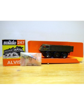Solido 247,  véhicule blindé amphibie 6*6   ALVIS Stalwart ( Berliet Auroch ) Neuf   BO  