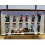 Märklin métal 404 Ga / 0201, coffret de 10 personnages voyageurs et personnel de quai Neuf BO