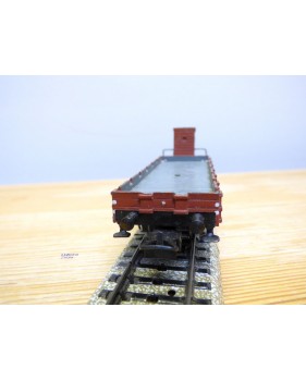 Märklin ancien 323  . 3,   wagon plat à ranchers à guérite   DB  BO