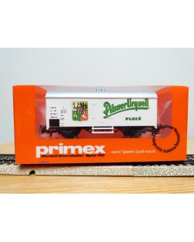 PRIMEX ( Märklin )  4553, wagon bière type Ibbhrs PILSNER URQUELL  CSD  BO