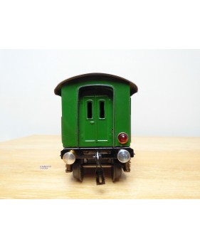 BUCO 8626, voiture de 2 ème classe avec éclairage intérieur et feu de fin de convoi  SBB  BO