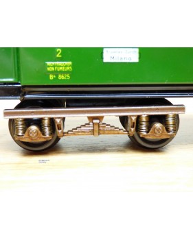 BUCO 8626, voiture de 2 ème classe avec éclairage intérieur et feu de fin de convoi  SBB  BO