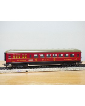 Märklin 4032 voiture grandes lignes A4ümg à feux de fin de convoi 1 Kl. DB BO