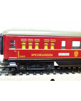Märklin 4032 voiture grandes lignes A4ümg à feux de fin de convoi 1 Kl. DB BO