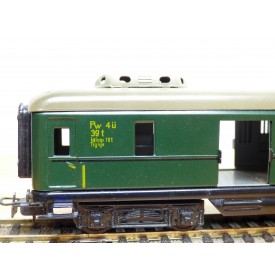 Märklin 346/4.5  (4012 ), fourgon  grandes lignes  ( D-Zug  Schürzenwagen )  DB  BO