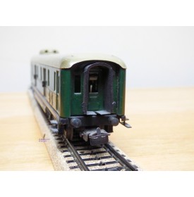 Märklin 346/4.5  (4012 ), fourgon  grandes lignes  ( D-Zug  Schürzenwagen )  DB  BO