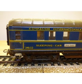 Märklin 346/3J.3 (4011), voiture lits (Schürzenwagen ) CIWL 