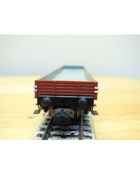 Märklin métal 4617 Wagon surbaissé EVS DB BO