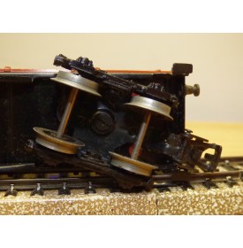 Märklin métal 4617 Wagon surbaissé EVS DB BO
