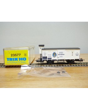 TRIX 23577 K,  wagon spécial pour transport de pain Joseph Bartmann à  LandshutK.B.Sts.B. neuf  BO