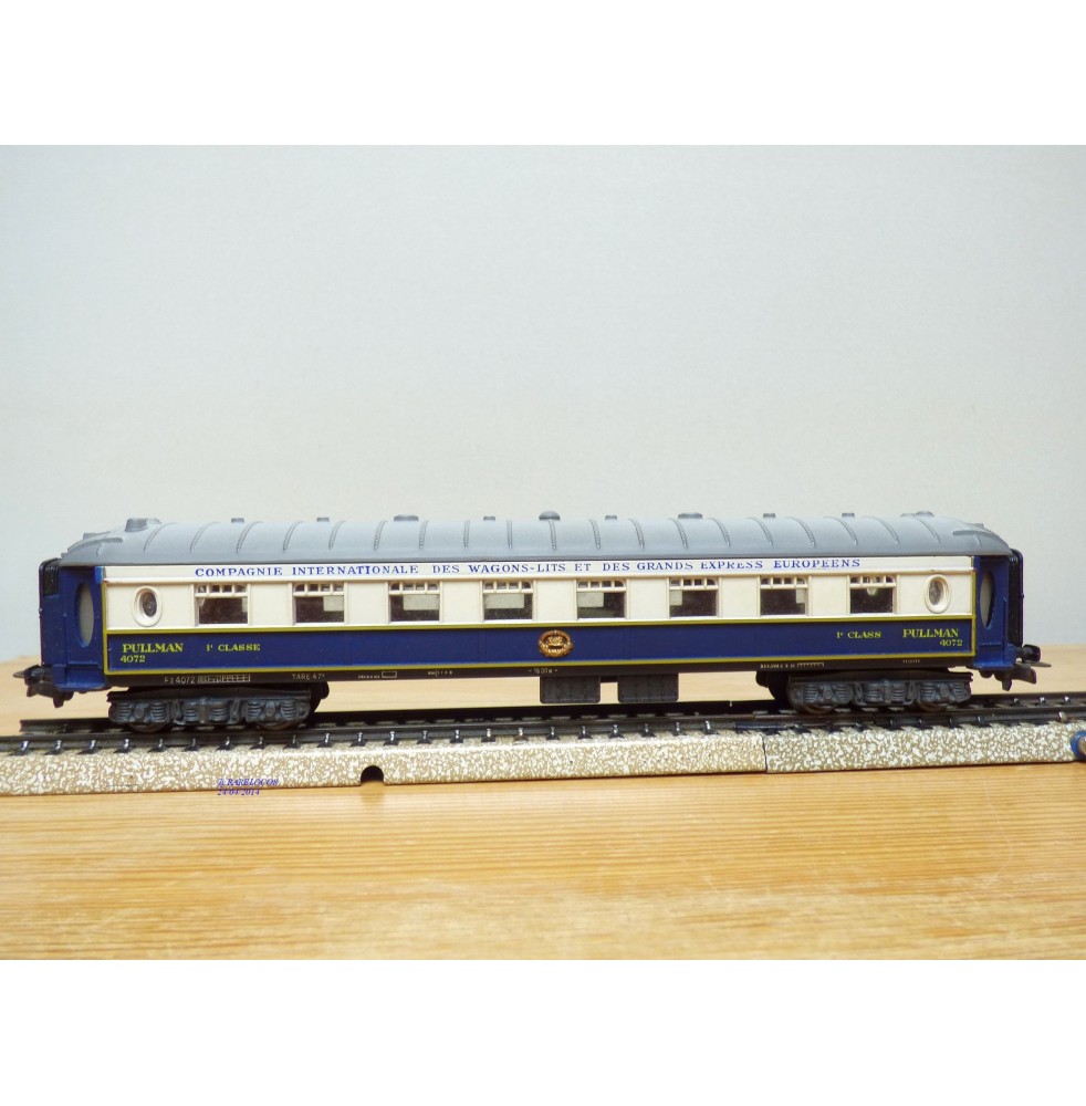 POCHER  206 / 3, Voiture Pullman 1 Cl.  CIWL  N°: 4072 BO