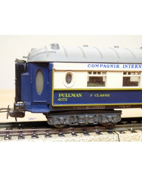 POCHER  206 / 3, Voiture Pullman 1 Cl.  CIWL  N°: 4072 BO