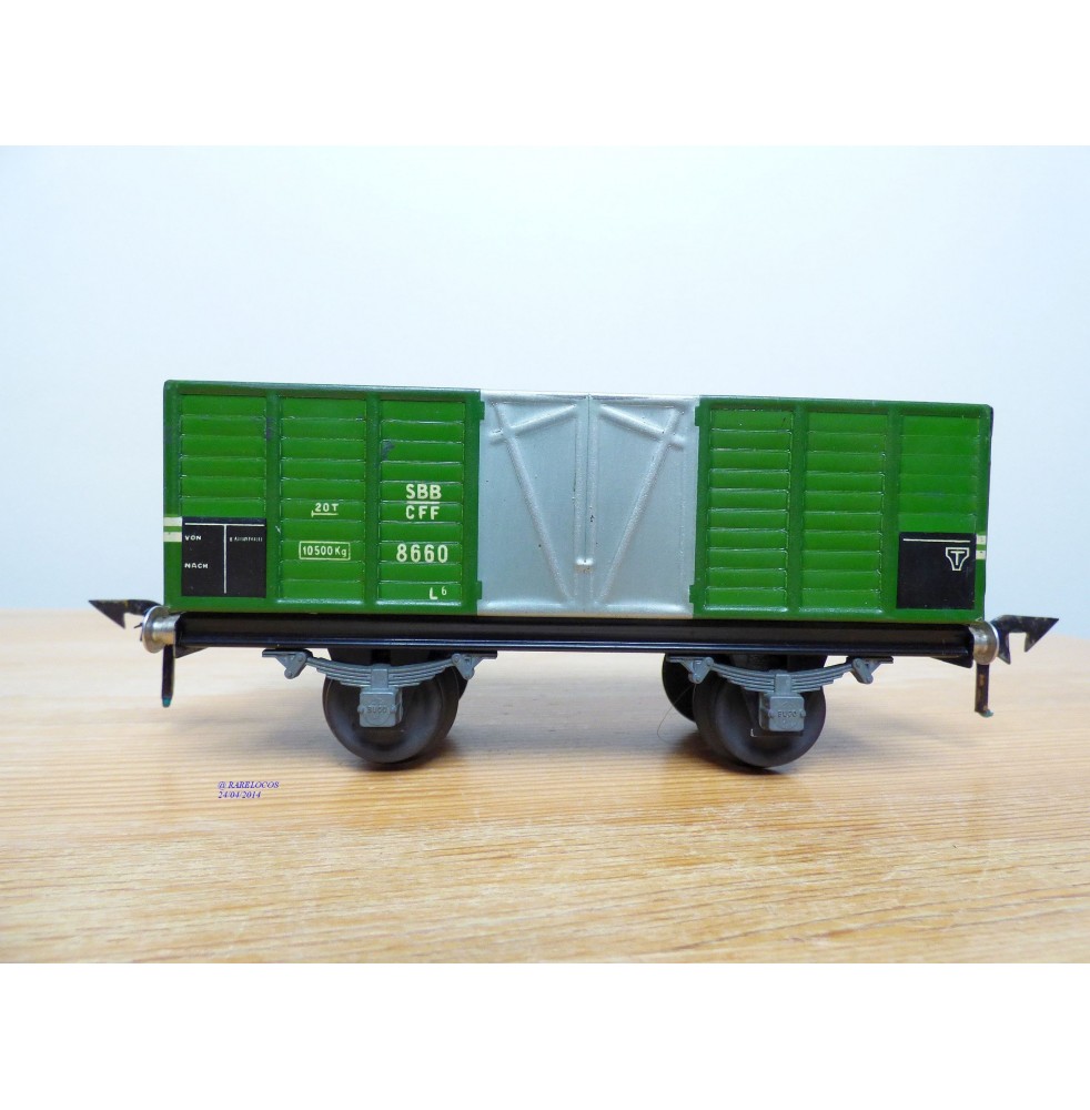 BUCO 8660, wagon tombereau  SBB  BO