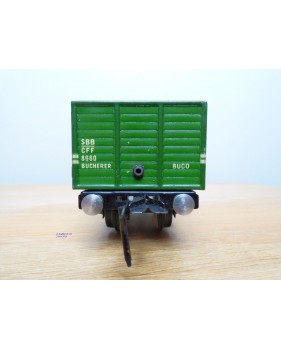 BUCO 8660, wagon tombereau  SBB  BO