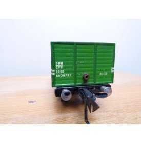 BUCO 8660, wagon tombereau  SBB  BO