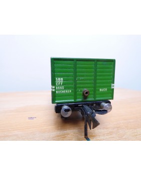 BUCO 8660, wagon tombereau  SBB  BO