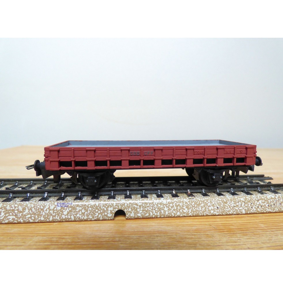 HAG 400 voiture allégée de 2 ème classe SBB BO