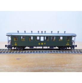 LILIPUT  278 51, voiture à plate formes d'extrémité verte ( ex Donnerbuchsen )  EBT   BO