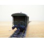 LILIPUT ancien 201 wagon plat chargé de 4 conteneurs ( cadres)  NS  BO