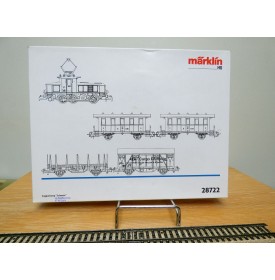 Märklin 28722,  coffret "Schweiz" Ee 3/3 + 4 wagons  SBB  BO