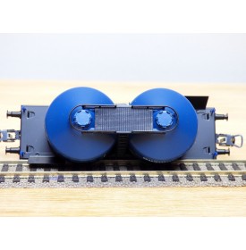 ELECTROTREN  1602, wagon silos pour pulvérulents  type Usc  Ausiliare  Spa  FS   Neuf  BO