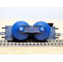 ELECTROTREN  1602, wagon silos pour pulvérulents  type Usc  Ausiliare  Spa  FS   Neuf  BO