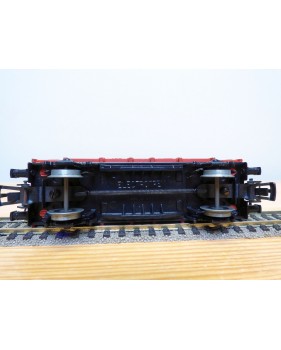 ELECTROTREN  1105, wagon plat  chargé de traverses RENFE BO