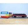 ELECTROTREN  1105, wagon plat  chargé de traverses RENFE BO