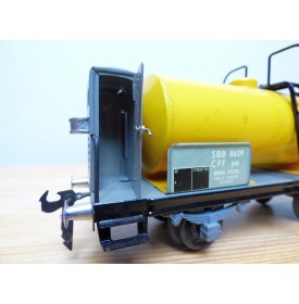 BUCO 8659.2, wagon citerne à guérite SHELL   SBB  BO