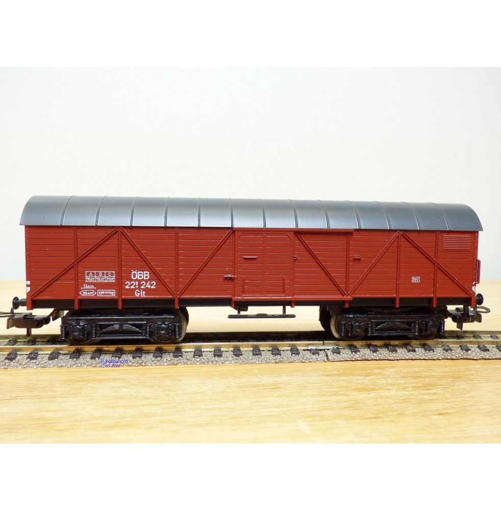 LILIPUT 242, wagon couvert  type  Glt   ÖBB   BO                                 DB BO