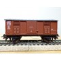 POCHER 315 / 3, rare wagon couvert type F  avec feu de fin de convoi  FS BO
