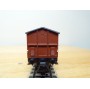 POCHER 315 / 3, rare wagon couvert type F  avec feu de fin de convoi  FS BO