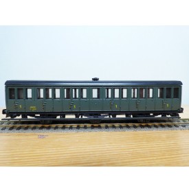 MMM-RG ???, voiture ancienne à 3 essieux de 1 ère classe  type A6  SNCF 