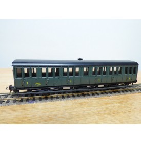 MMM-RG ???, voiture ancienne à 3 essieux de 1 ère classe  type A6  SNCF 
