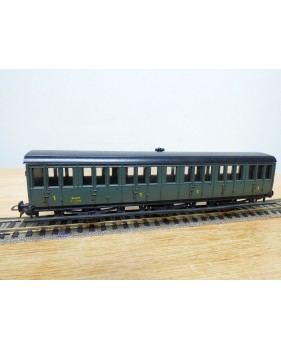 MMM-RG ???, voiture ancienne à 3 essieux de 1 ère classe  type A6  SNCF 