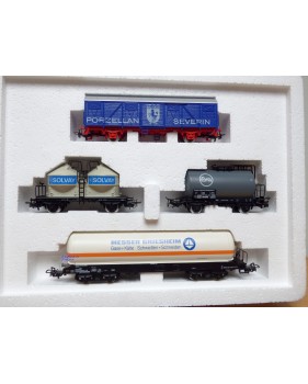 Märklin  4793, coffret 4 wagons Regional Wagen set WEST   DB  BO 