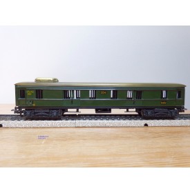 Märklin 354 B . 6, fourgon  grandes lignes  avec éclairage intérieur  DB  BO
