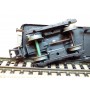 Märklin 354 B . 6, fourgon  grandes lignes  avec éclairage intérieur  DB  BO