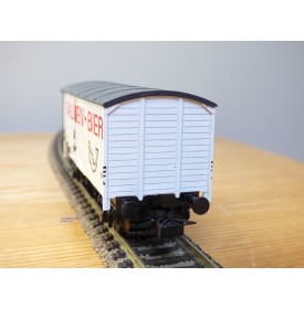 LILIPUT 215 11 Wagon à guérite ancien GÖSSER BIER  ÖBB BO